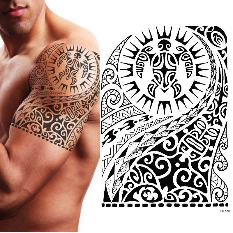 Detail Tato Keren Di Tangan Tribal Nomer 42