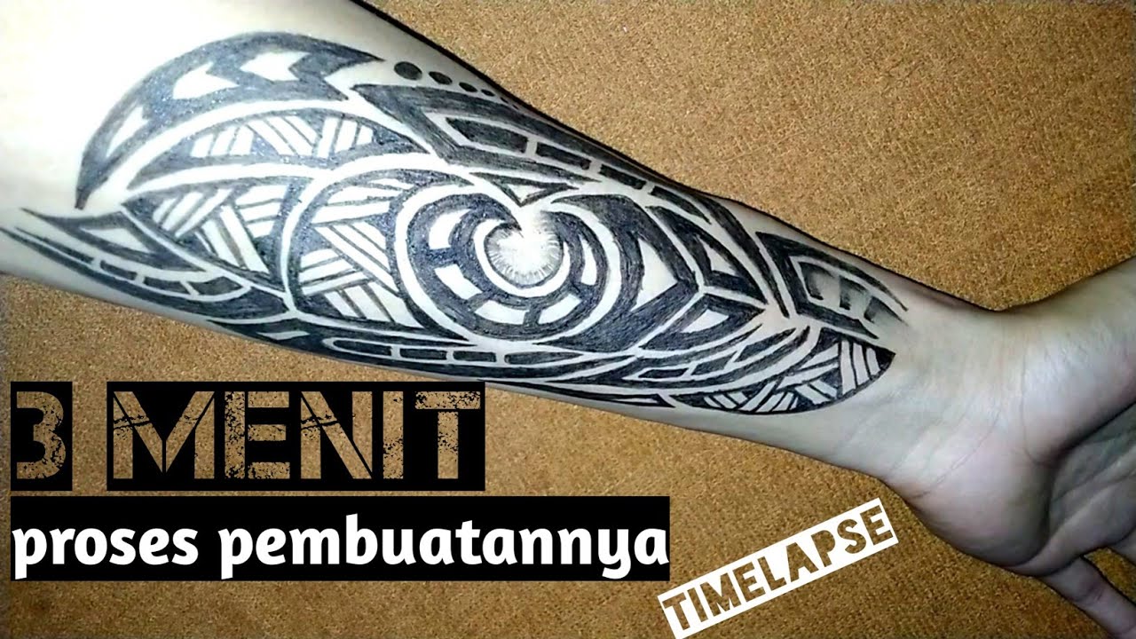 Detail Tato Keren Di Tangan Tribal Nomer 43