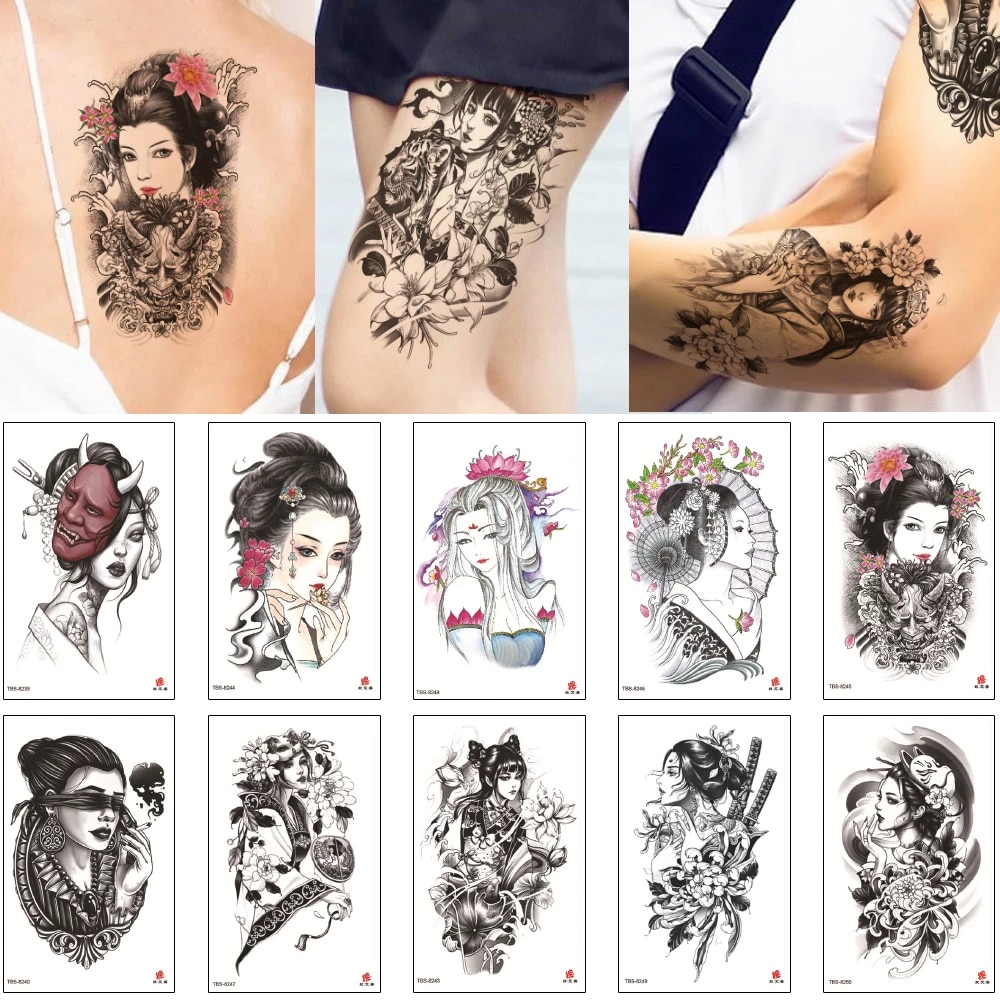 Detail Tato Keren Di Tubuh Wanita Cantik Nomer 11