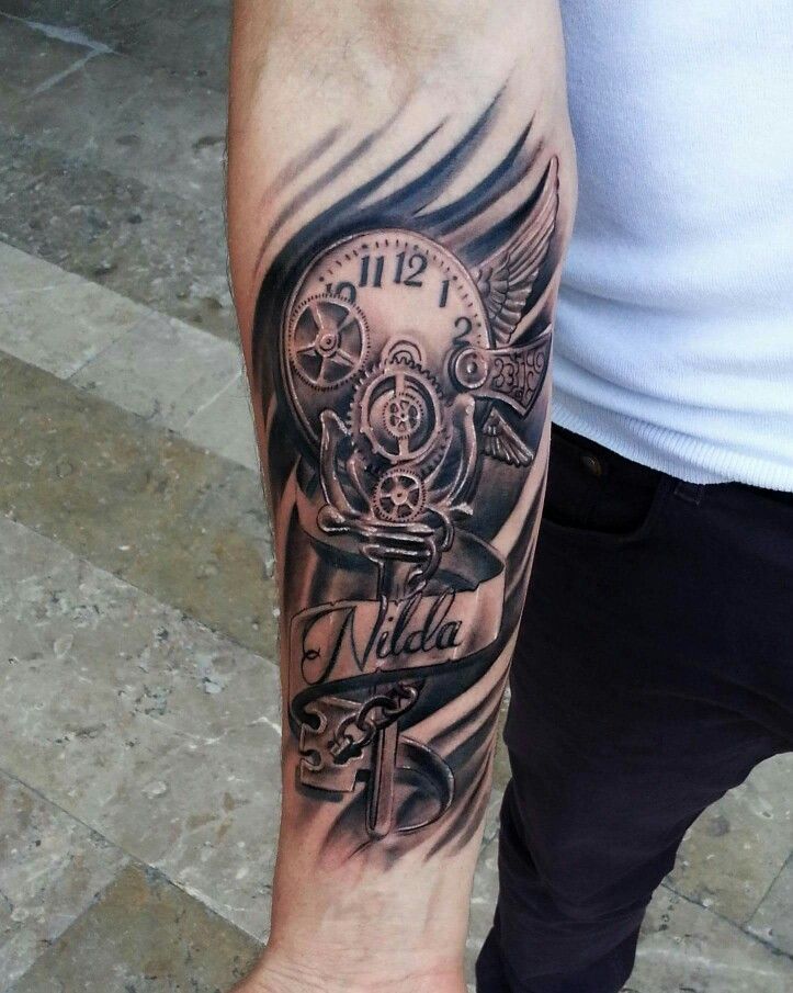 Detail Tato Lengan Bawah Keren Nomer 13