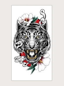 Detail Tato Macan Putih Nomer 12
