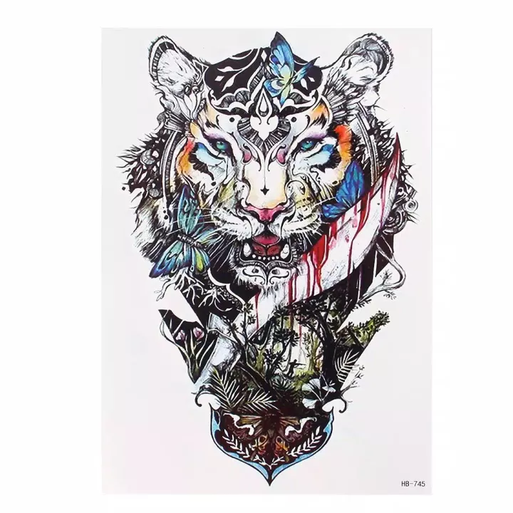 Detail Tato Macan Putih Nomer 20