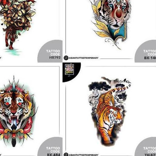 Detail Tato Macan Putih Nomer 24