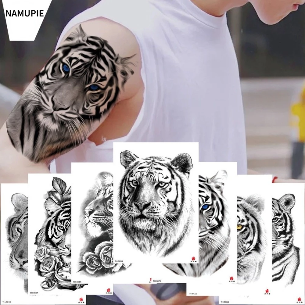 Detail Tato Macan Putih Nomer 26