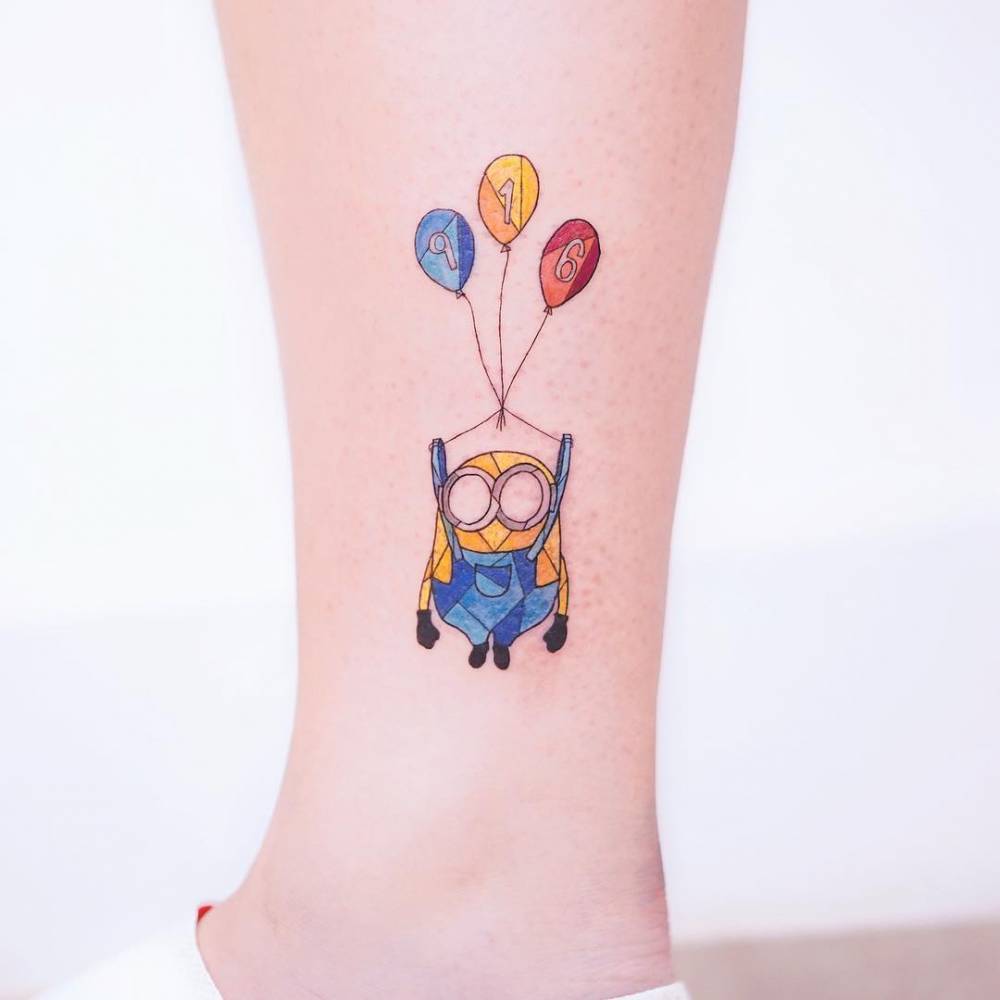 Detail Tato Minion Nomer 39