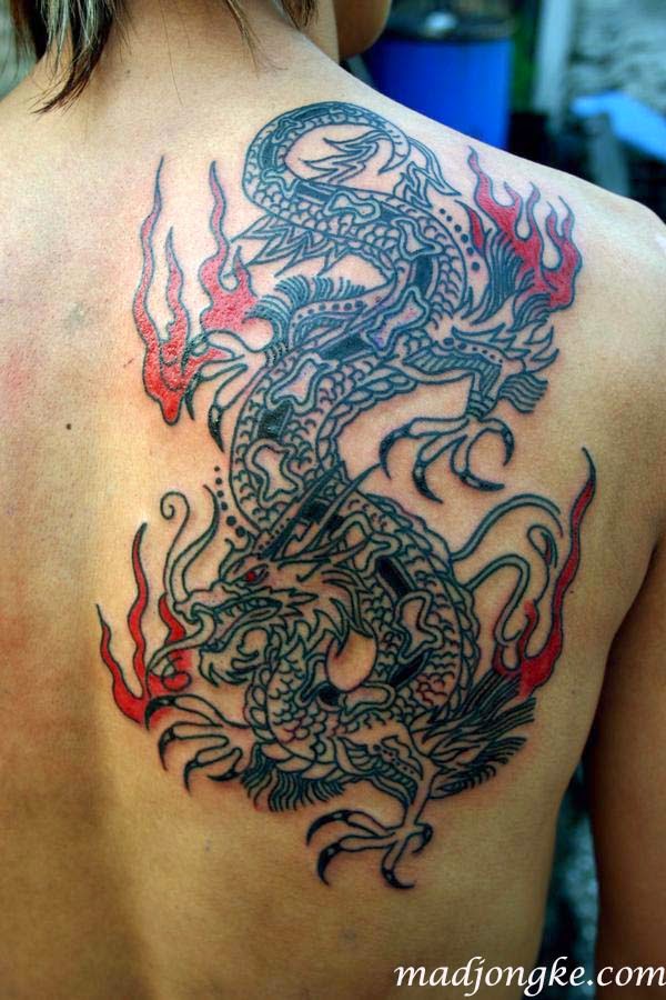 Detail Tato Naga Simpel Nomer 25