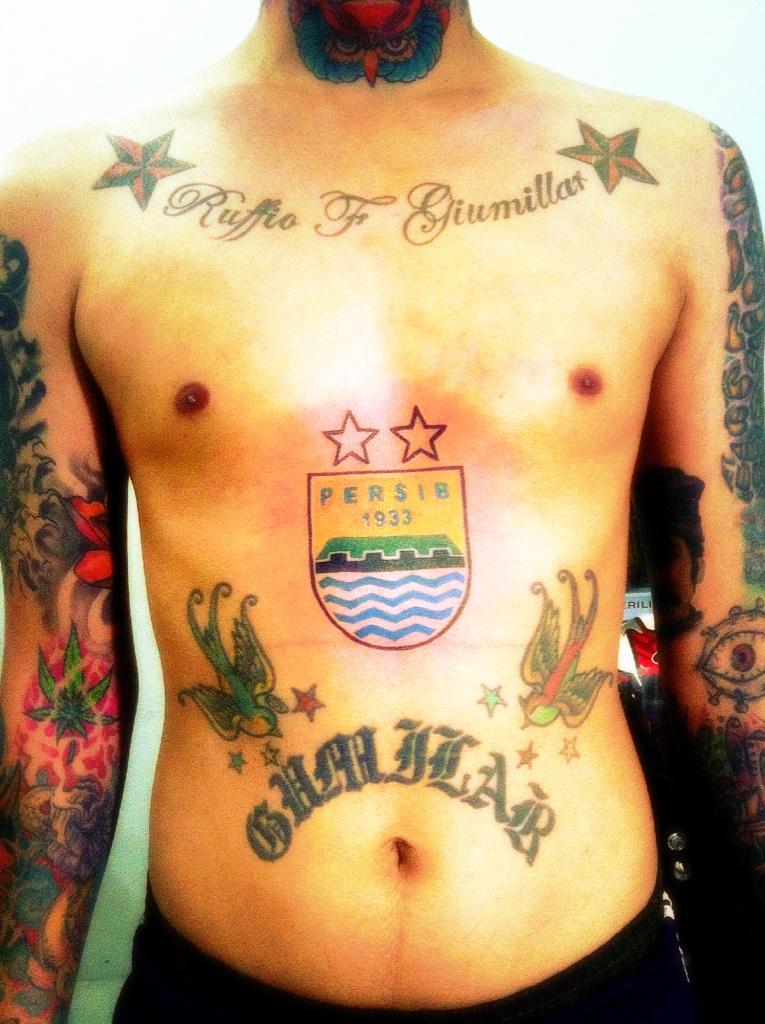 Detail Tato Persib Nomer 20
