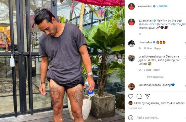 Detail Tato Persib Nomer 22
