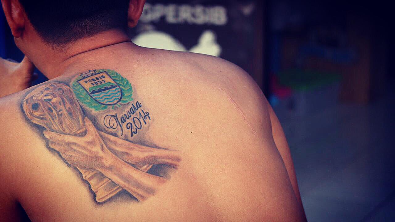 Detail Tato Persib Nomer 40