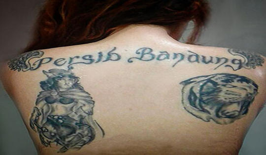 Detail Tato Persib Nomer 5