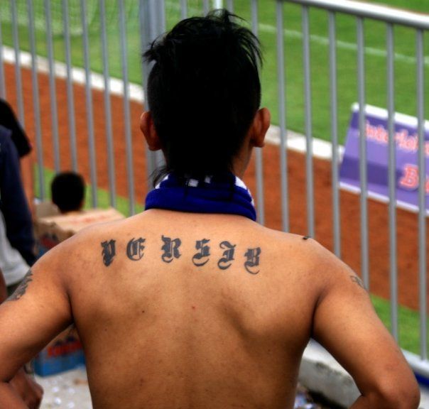 Detail Tato Persib Nomer 7