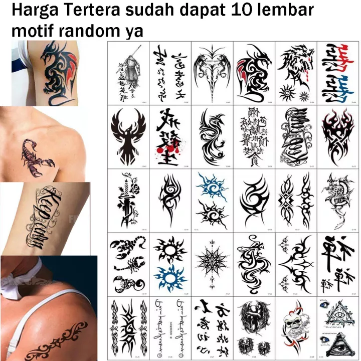 Detail Tato Rantai Nomer 12
