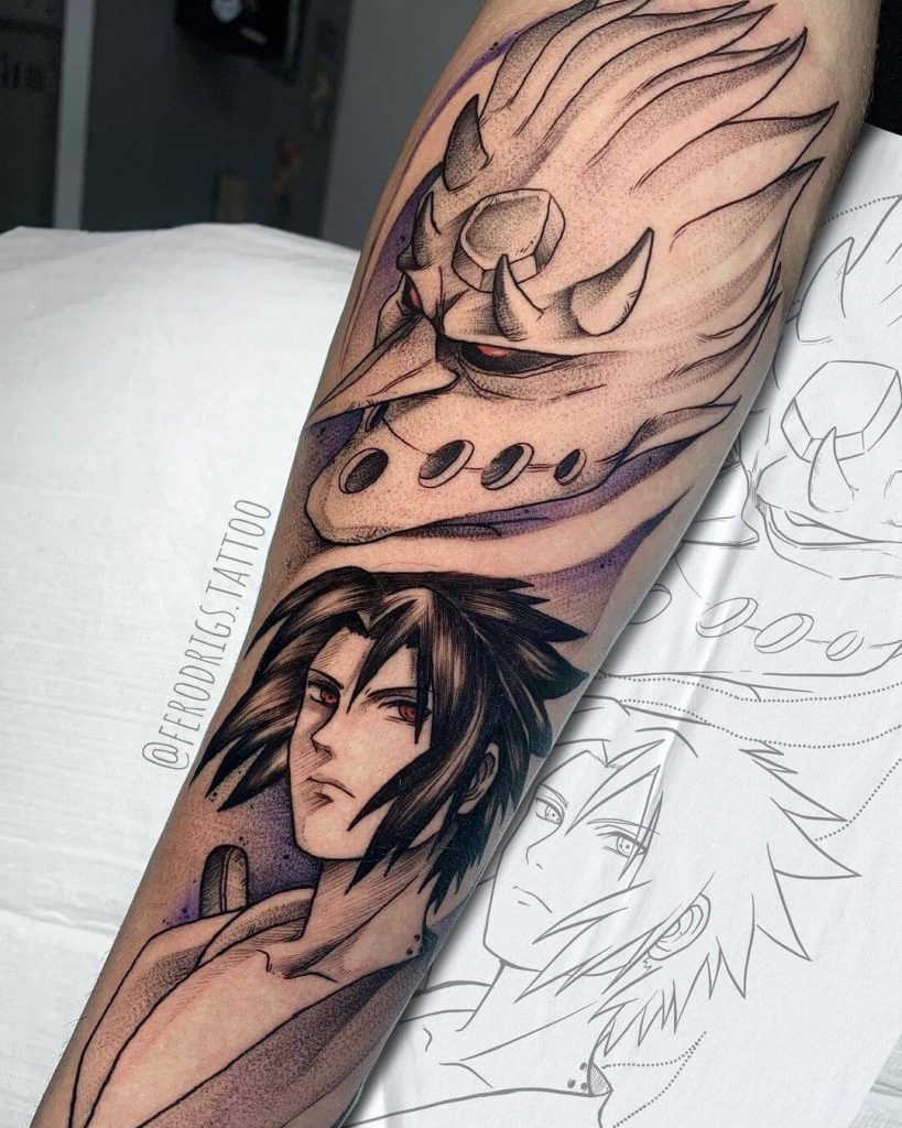 Detail Tato Sasuke Nomer 39