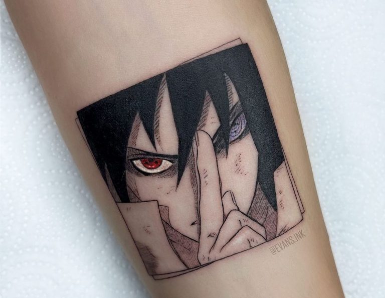 Detail Tato Sasuke Nomer 6