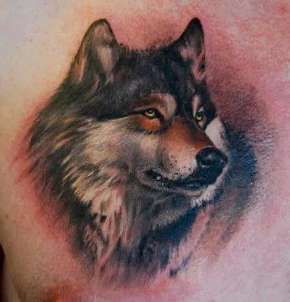 Detail Tato Serigala Nomer 15