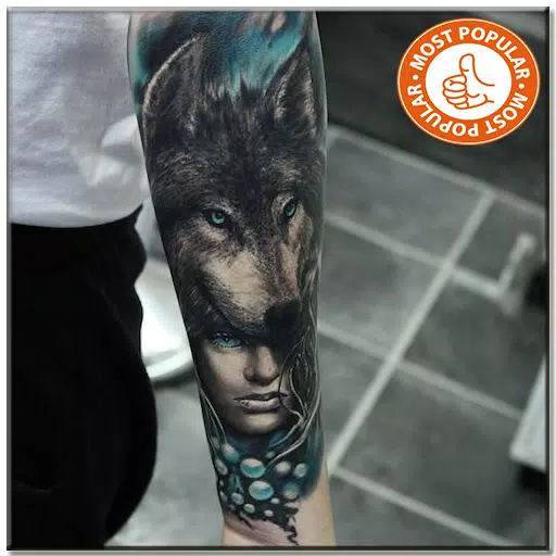 Detail Tato Serigala Nomer 17