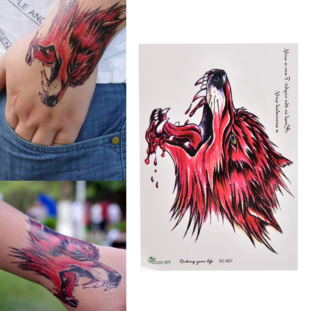 Detail Tato Serigala Simple Nomer 13