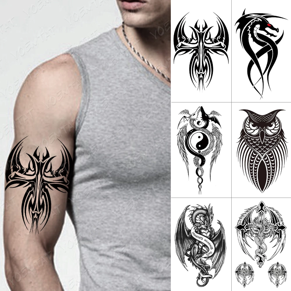Detail Tato Serigala Simple Nomer 21