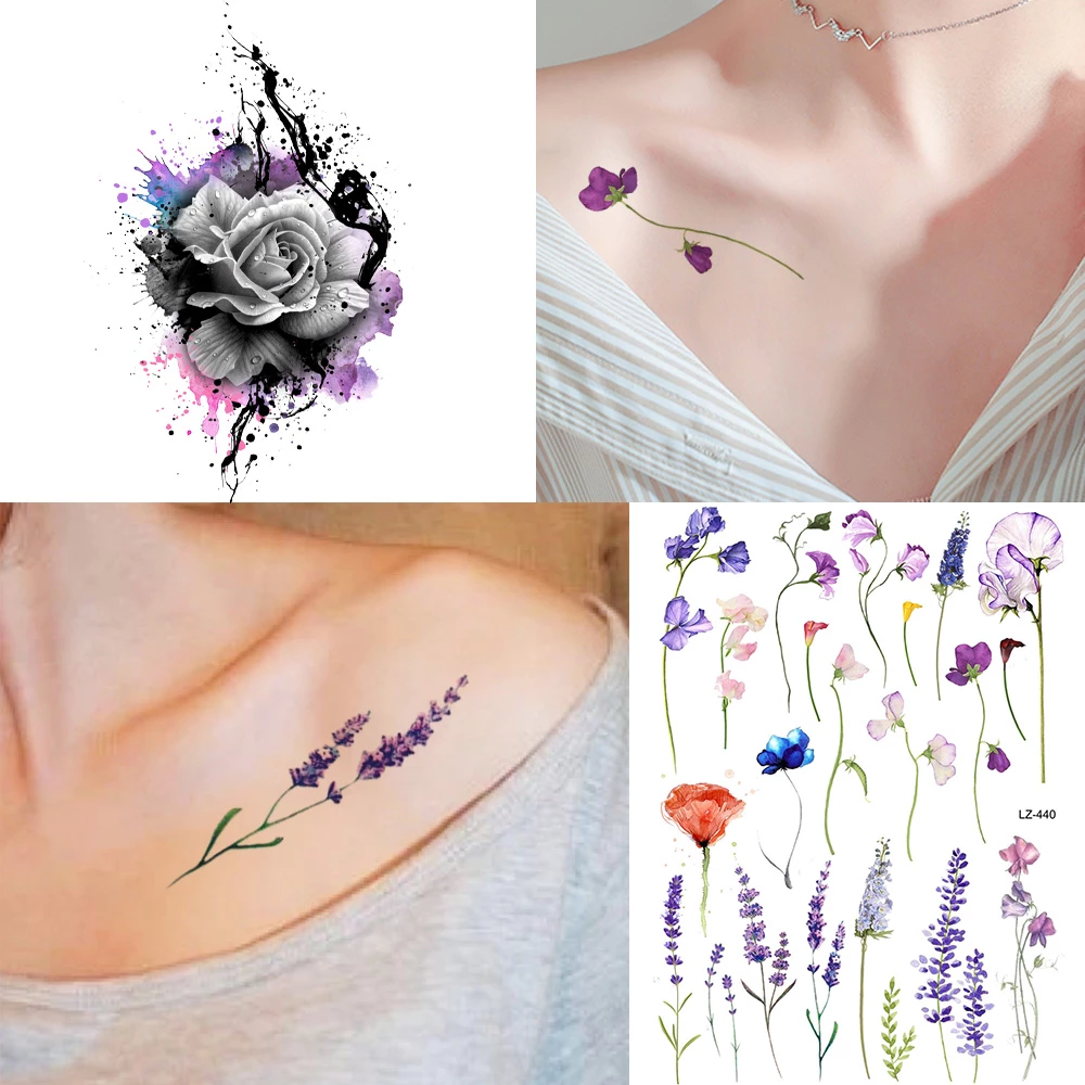 Detail Tato Simple Di Dada Nomer 29