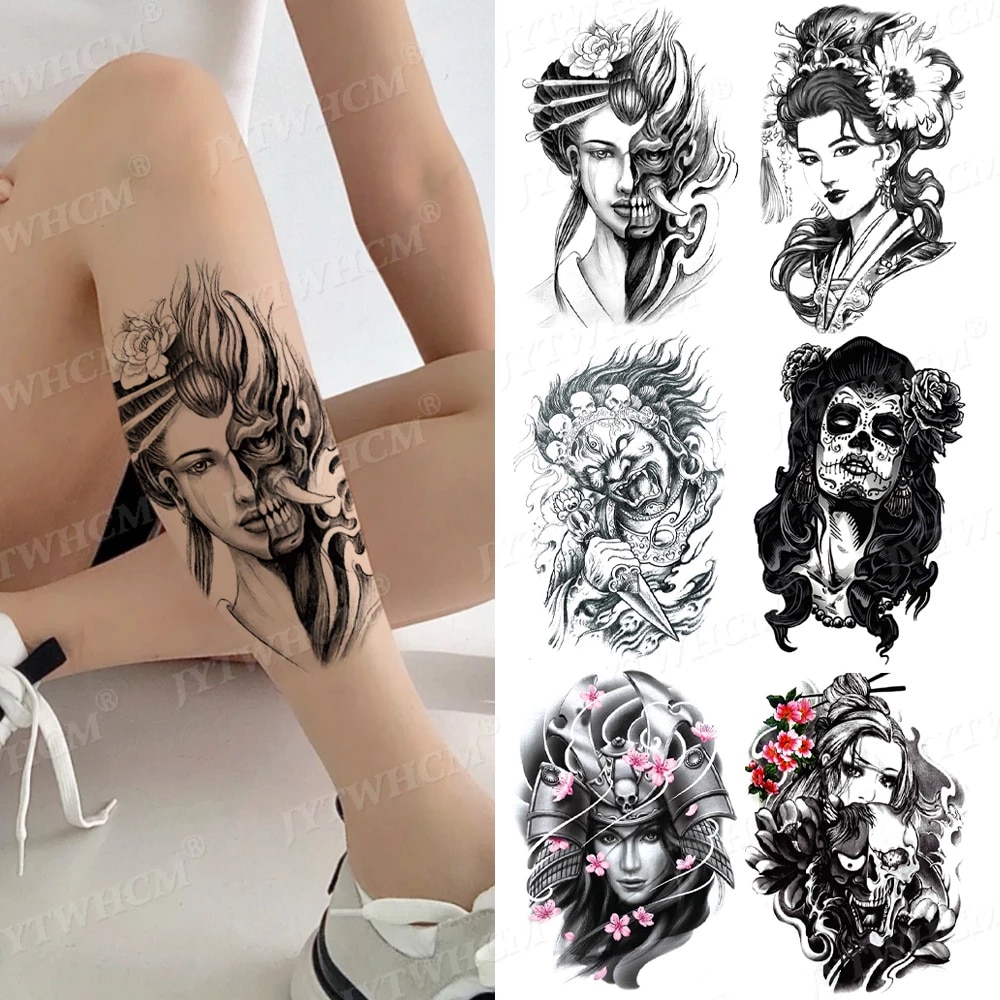 Detail Tato Sketsa Wajah Nomer 20