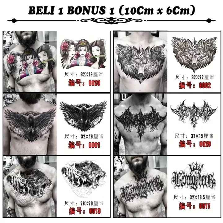 Detail Tato Stiker Nomer 50