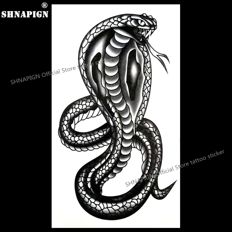 Detail Tato Ular Cobra Nomer 49