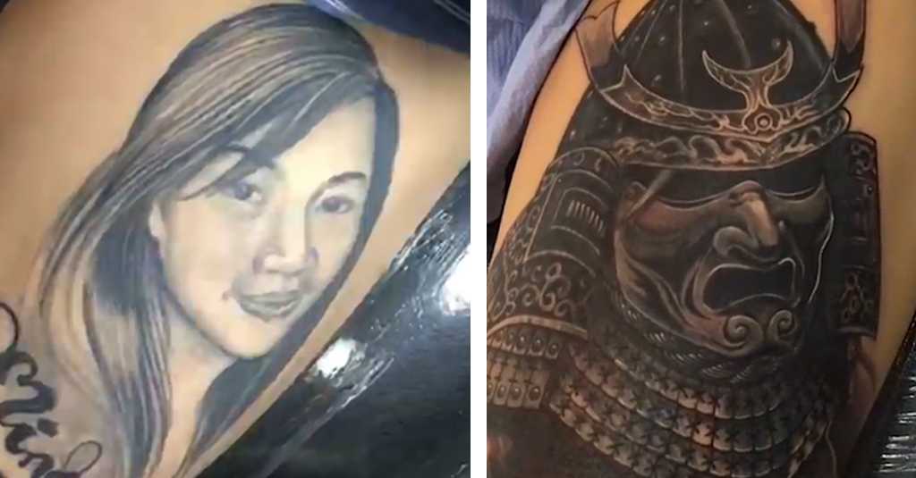 Detail Tato Wajah Di Lengan Nomer 29