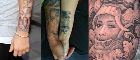 Detail Tato Wajah Di Lengan Nomer 41