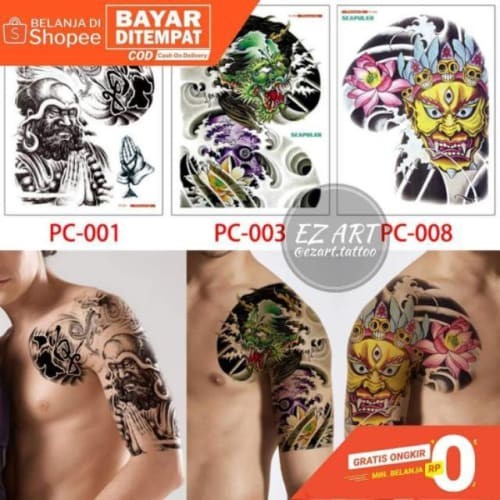 Detail Tato Wajah Di Lengan Nomer 49