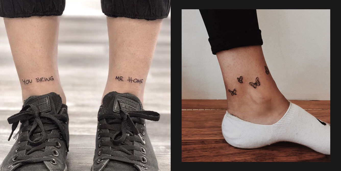 Detail Tato Yang Cocok Di Kaki Nomer 16