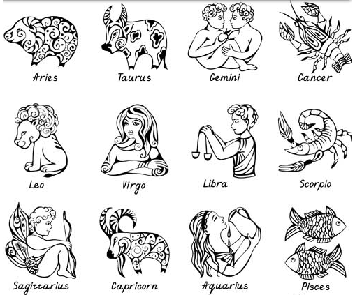 Detail Tato Zodiak Libra Nomer 30