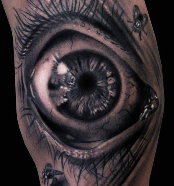 Detail Tatto 3d Keren Nomer 3