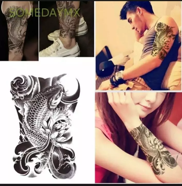 Detail Tatto 3d Keren Nomer 45