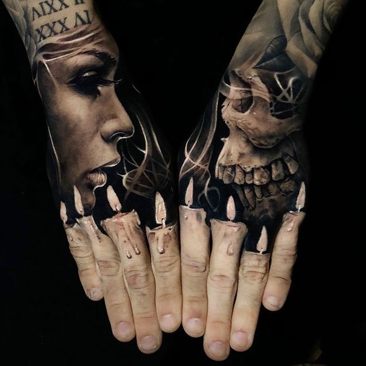 Detail Tatto 3d Keren Nomer 7