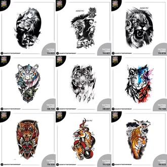 Detail Tatto Macan Nomer 33