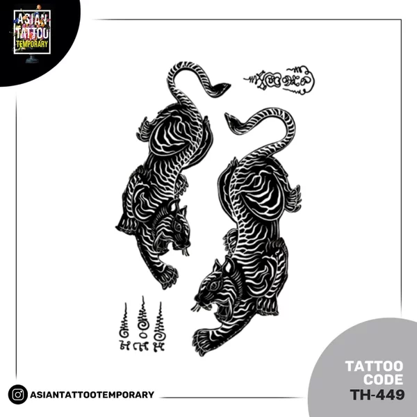 Detail Tatto Macan Nomer 50