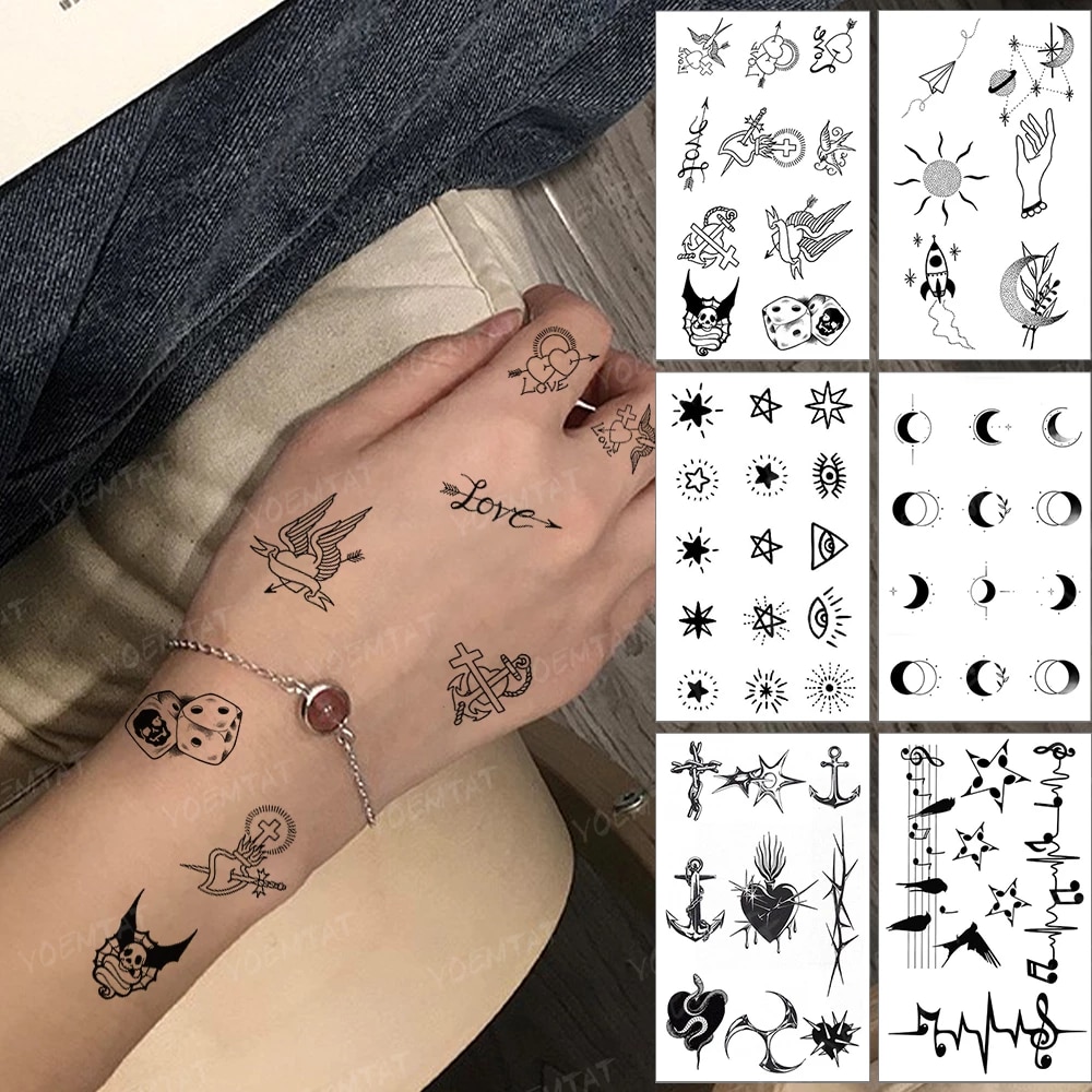 Detail Tatto Simple Di Tangan Nomer 19