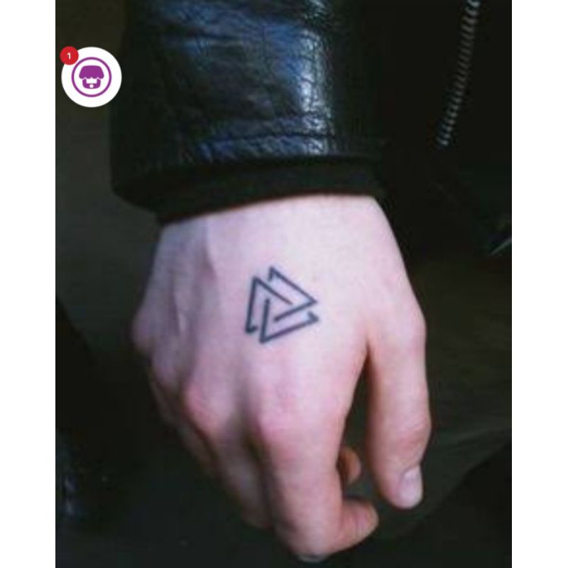 Detail Tatto Simple Di Tangan Nomer 6