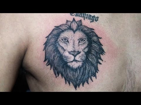 Detail Tatto Singa Nomer 21