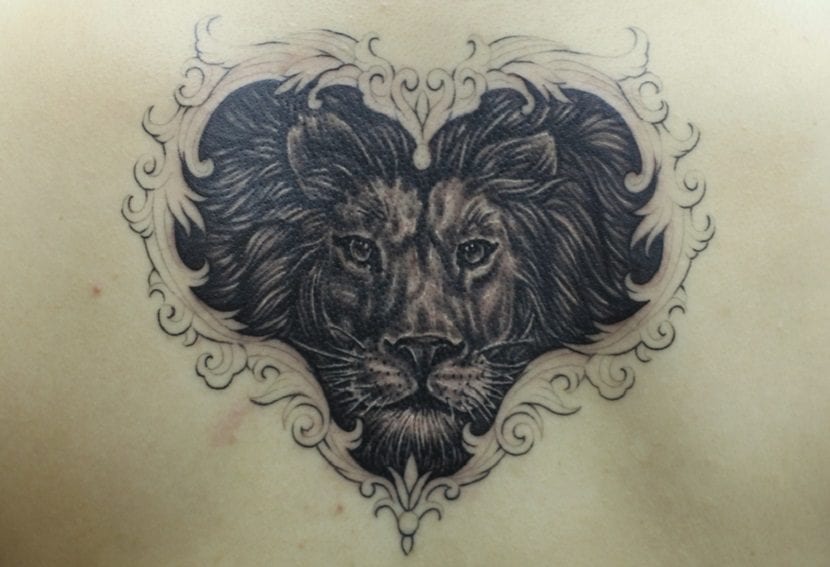 Detail Tatto Singa Nomer 34