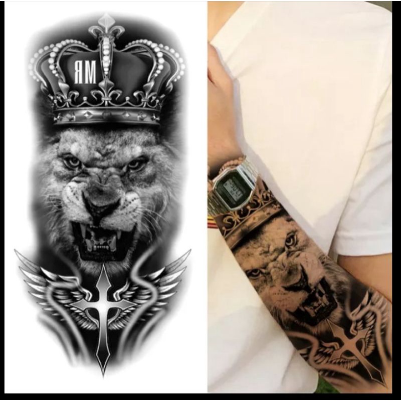 Detail Tatto Singa Nomer 51