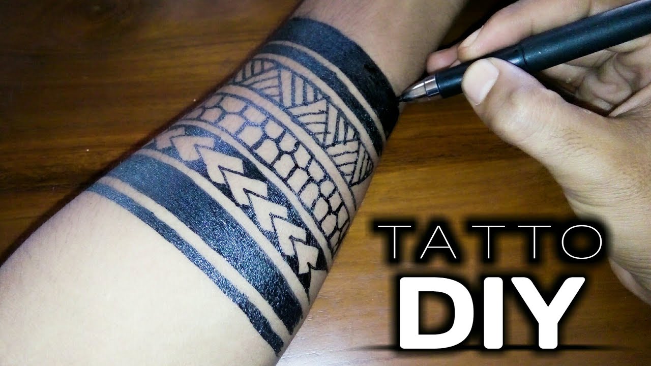 Detail Tatto Tangan Simple Nomer 5