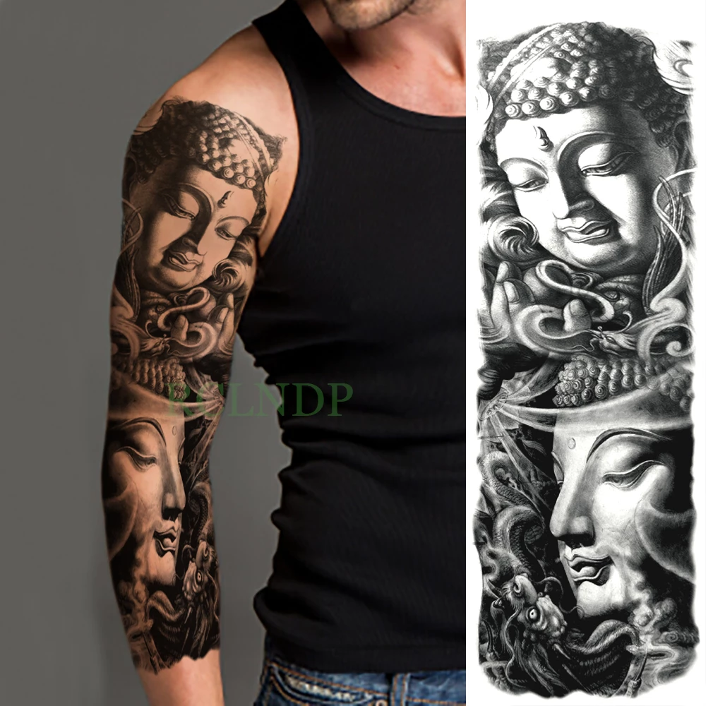 Detail Tattoo Buddha Di Lengan Nomer 2