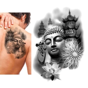 Detail Tattoo Buddha Di Lengan Nomer 24