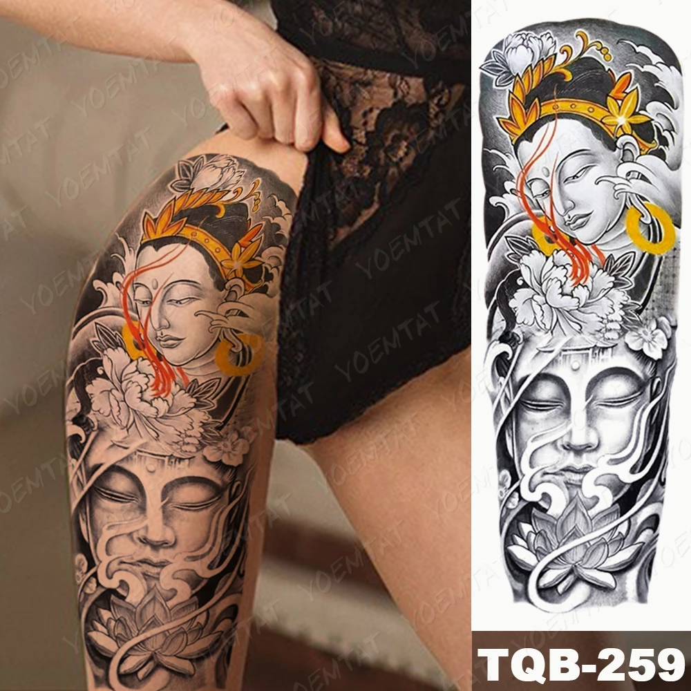 Detail Tattoo Buddha Di Lengan Nomer 41