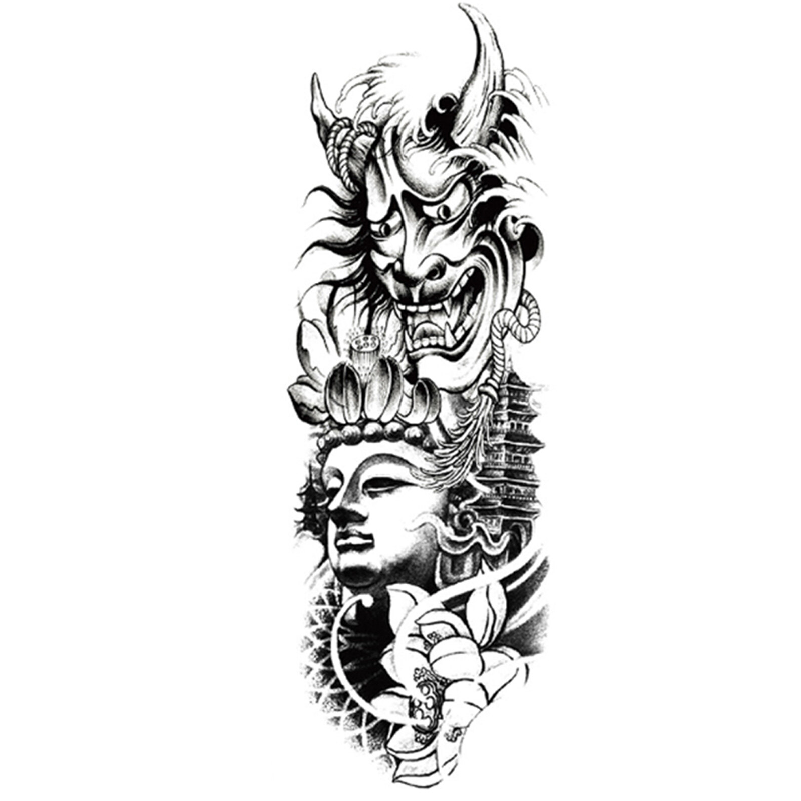 Detail Tattoo Buddha Di Lengan Nomer 43