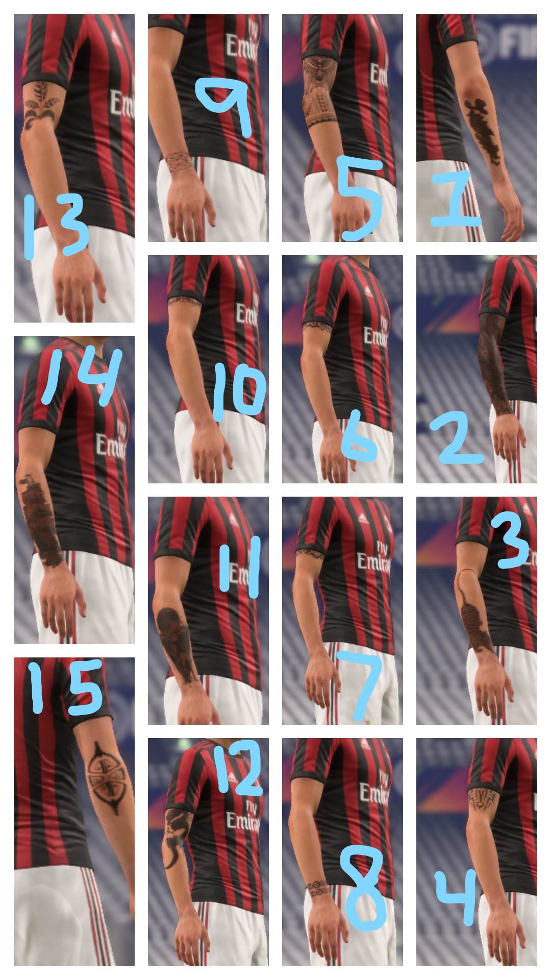 Detail Tattoo Id Fifa 19 Nomer 6