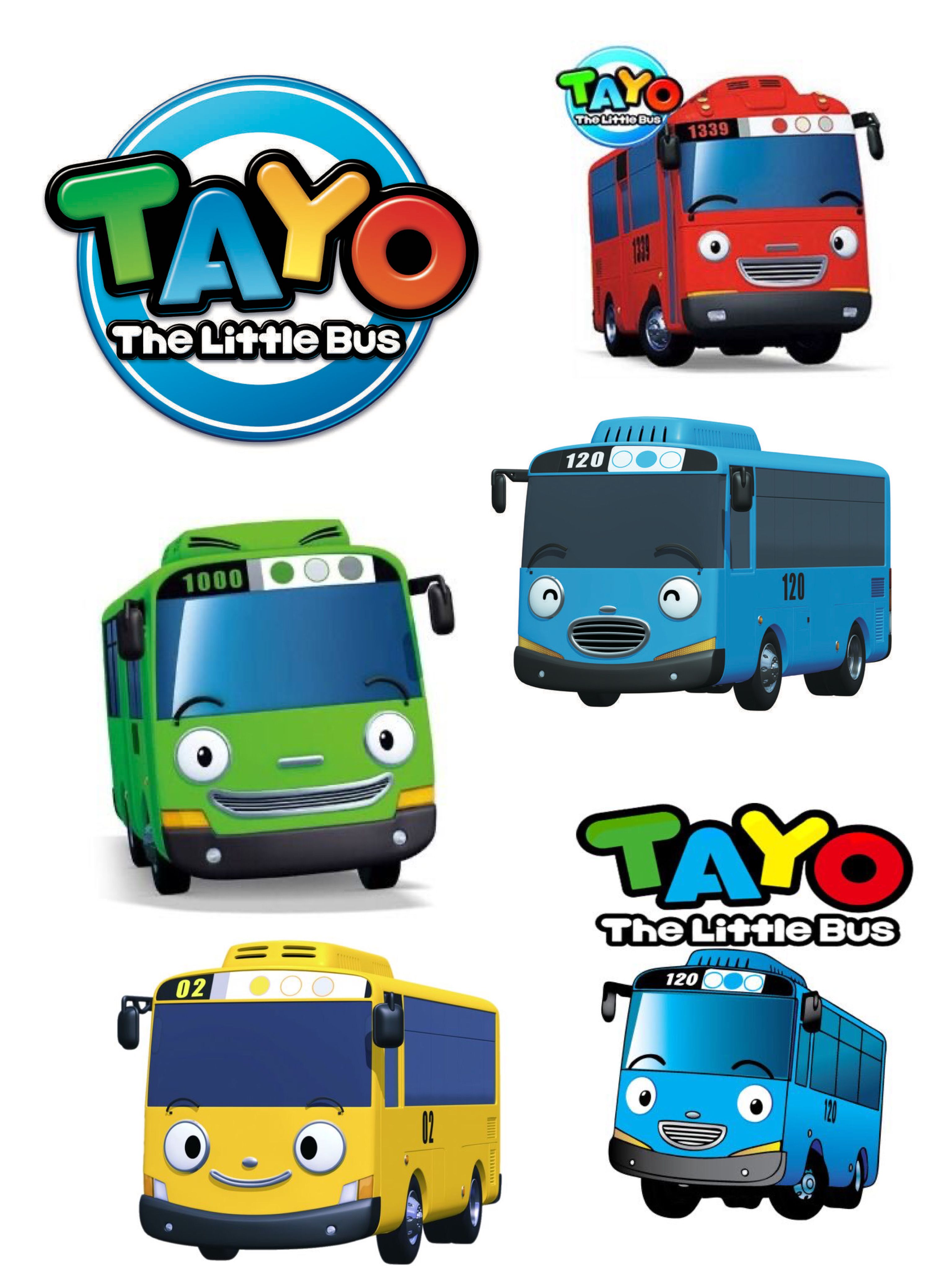 Detail Tayo The Little Bus Vector Nomer 18