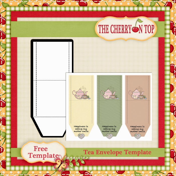 Detail Tea Bag Cover Template Nomer 18