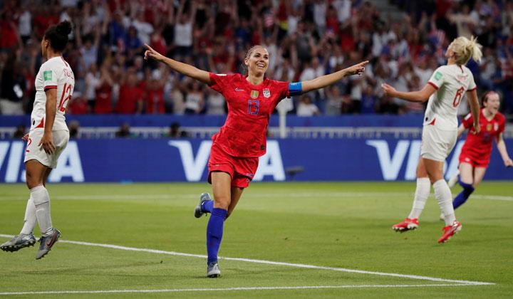 Detail Team Sepak Bola Alex Morgan Dengan Gambar Nomer 40